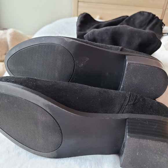 JustFab Stretch Over-the-knee Boot - Picture 7 of 7